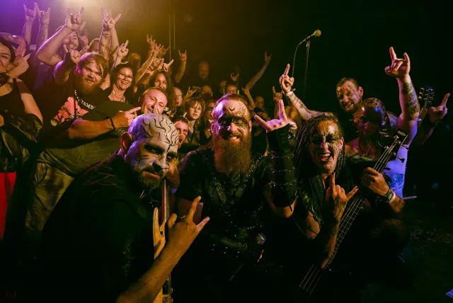 Metal in der Krypta: Fränky kaputt, aber glücklich